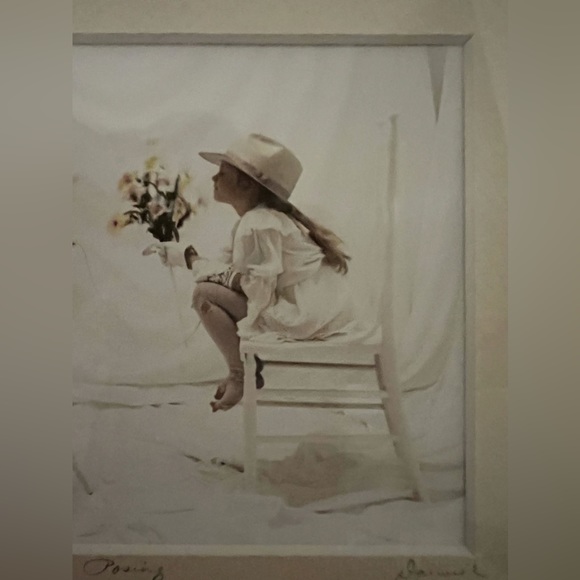 Hand colored Limited Edition Norm Darwish “Posing” Black & White Photograph - Picture 2 of 8